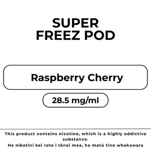Super Freez Pod Raspberry Cherry