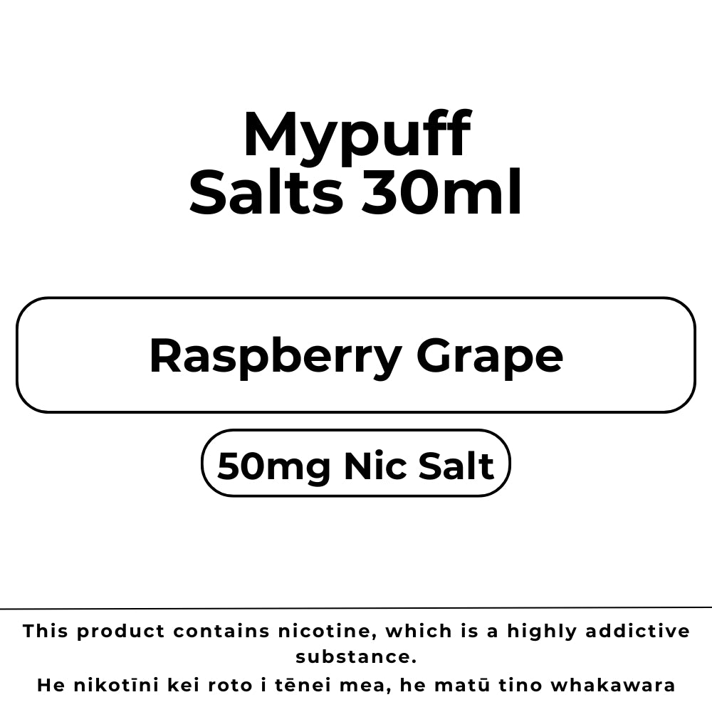 Mypuff 28.5mg/ml Raspberry Grape
