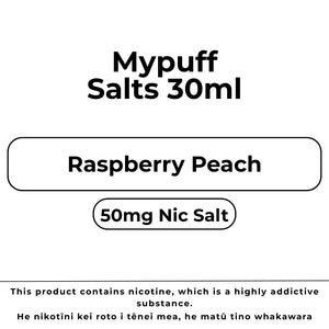 Mypuff 28.5mg/ml Raspberry Peach