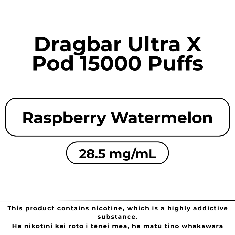 Dragbar Ultra X Pod Raspberry Watermelon