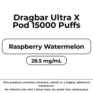 Dragbar Ultra X Pod Raspberry Watermelon