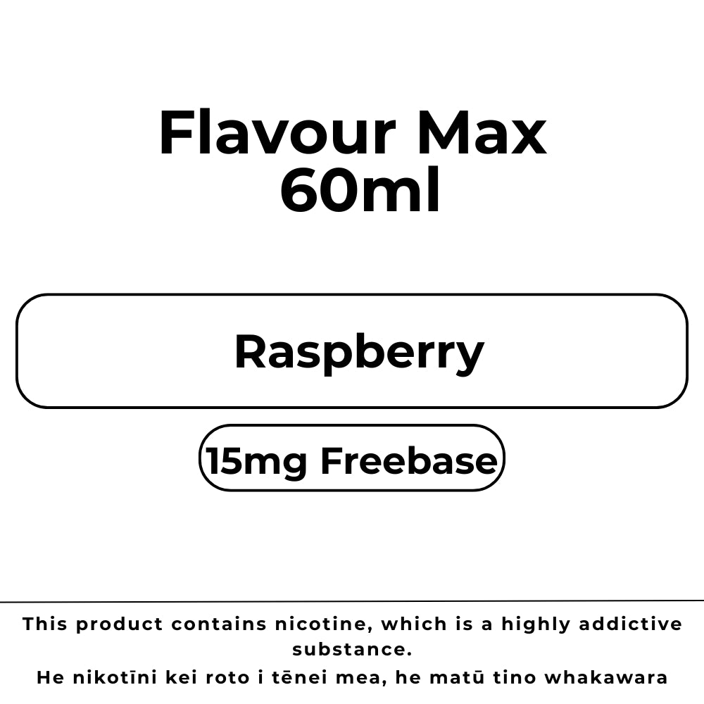 Flavour Max 15mg Raspberry