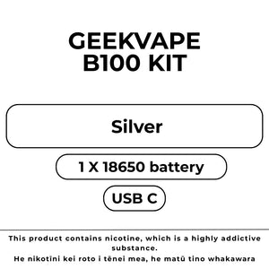 Geek Vape B100 Kit Silver