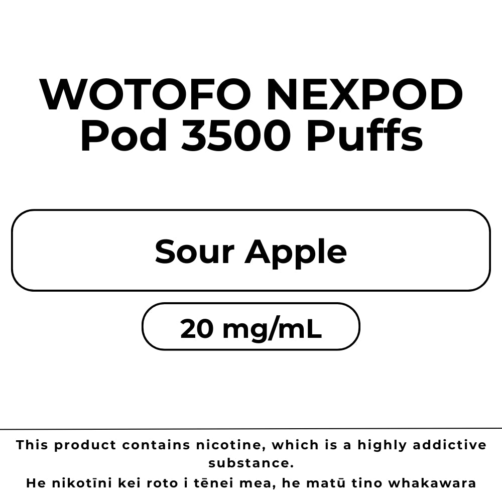 Wotofo NexPod Pod Sour Apple