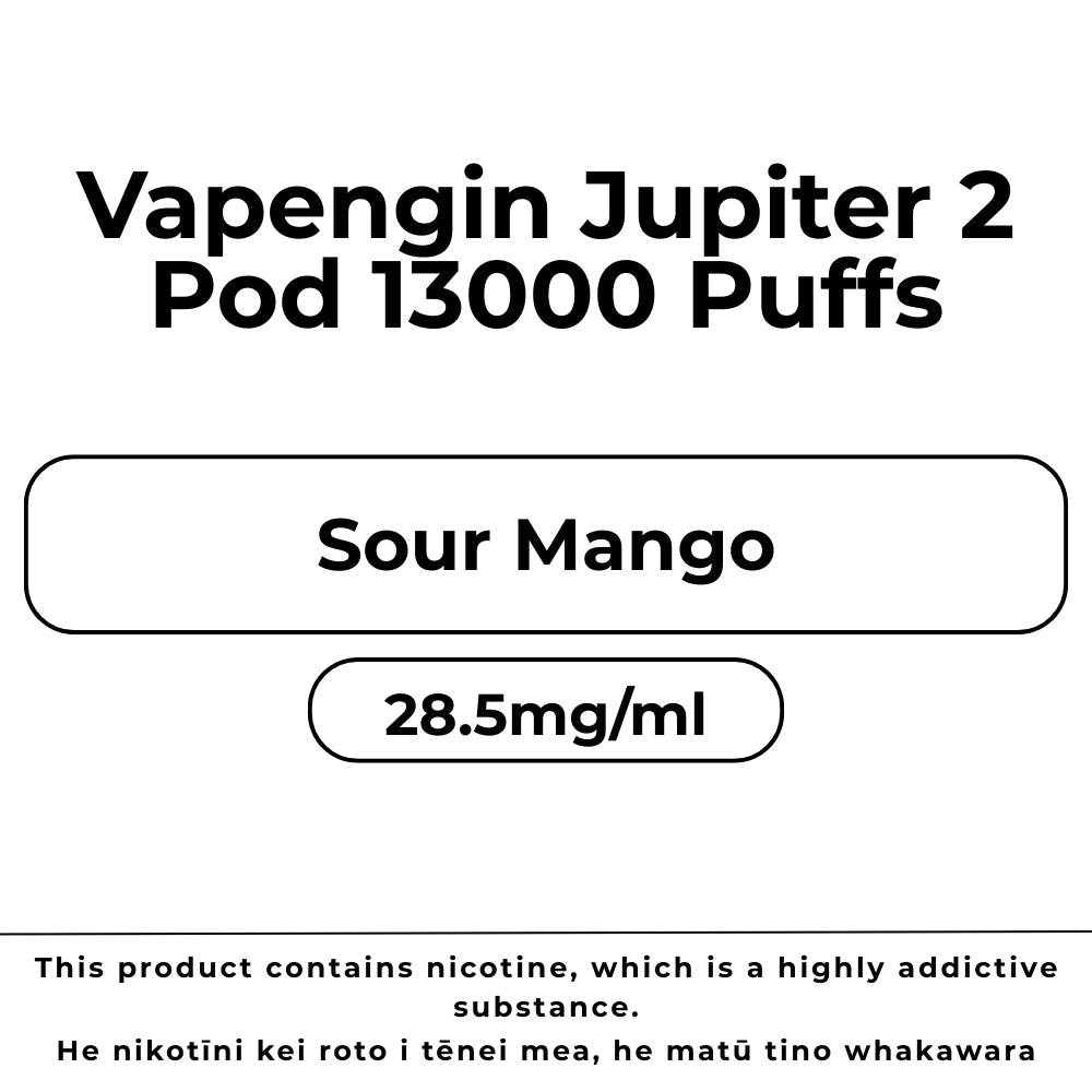 Vapengin Jupiter 2 Pod Sour Mango