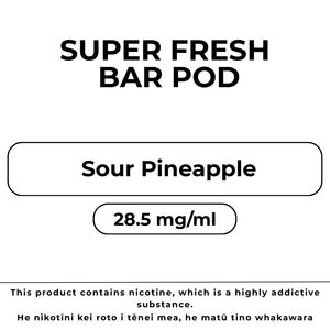Super Fresh Pod Sour Pineapple