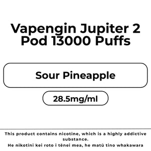 Vapengin Jupiter 2 Pod Sour Pineapple