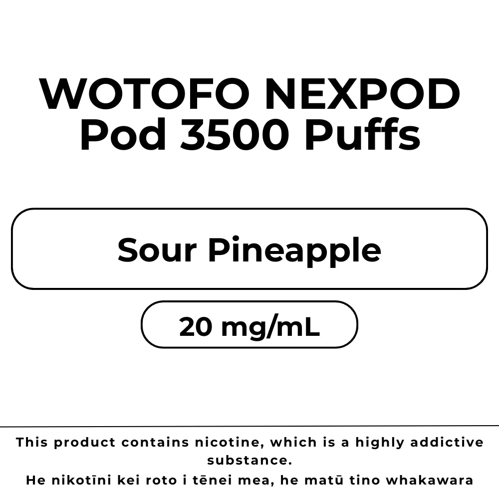 Wotofo NexPod Pod Sour Pineapple
