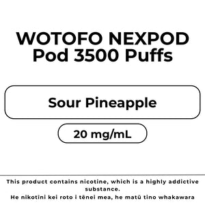 Wotofo NexPod Pod Sour Pineapple