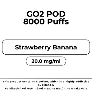 Go2 Pod Strawberry Banana