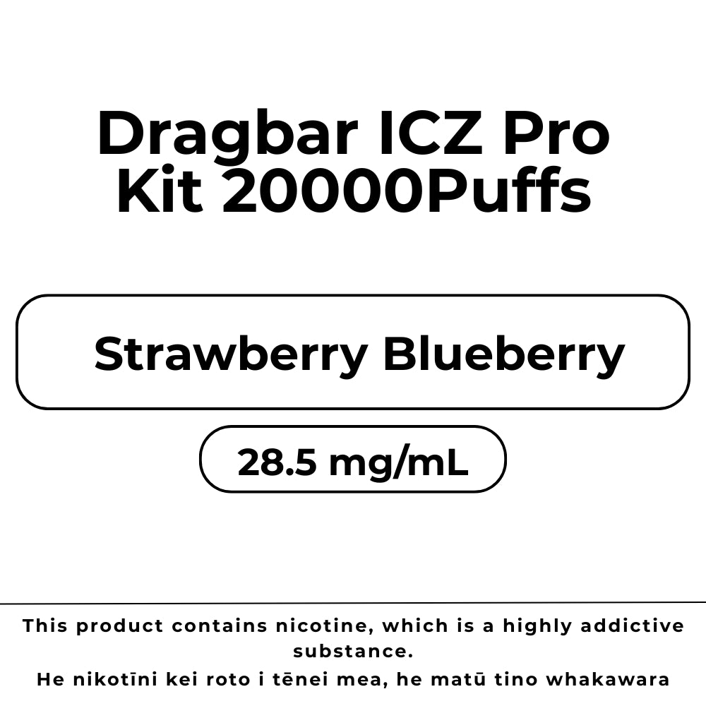Dragbar ICZ Pro Kit Strawberry Blueberry