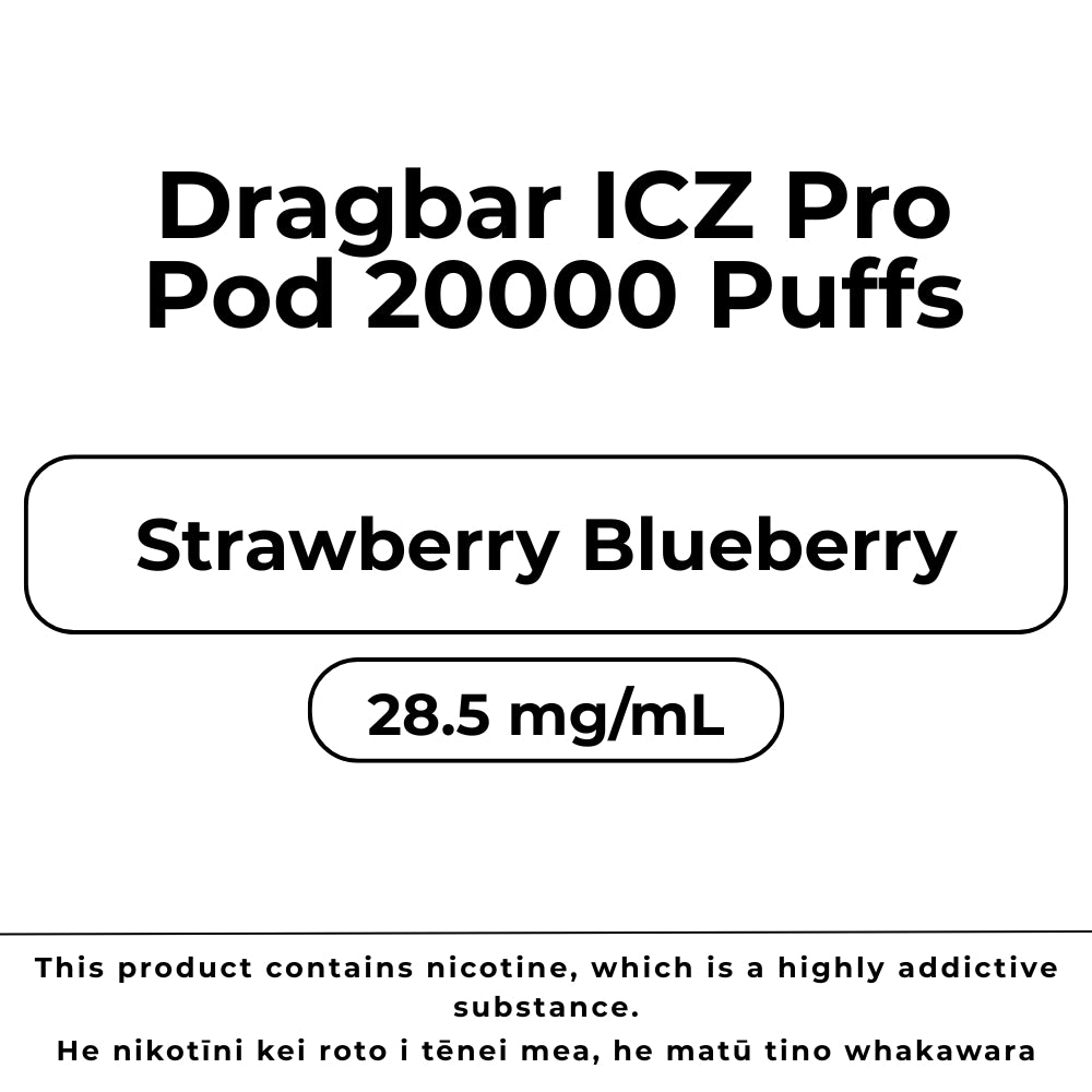 Dragbar ICZ Pro Pod Strawberry Blueberry