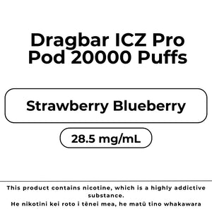Dragbar ICZ Pro Pod Strawberry Blueberry