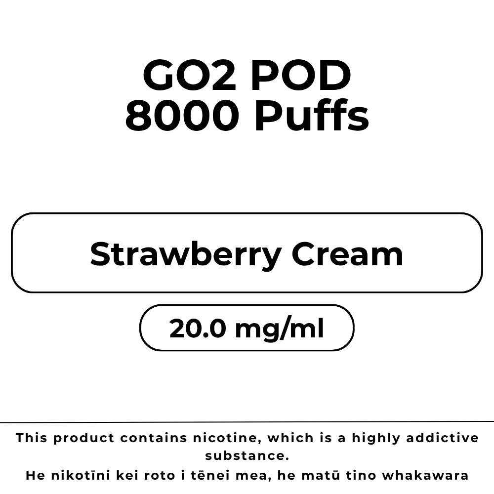 Go2 Pod Strawberry Cream