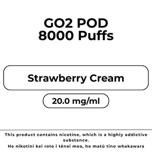Go2 Pod Strawberry Cream