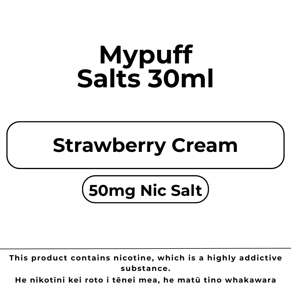 Mypuff 28.5mg/ml Strawberry Cream