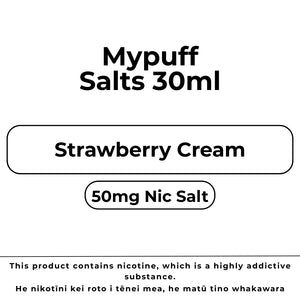 Mypuff 28.5mg/ml Strawberry Cream