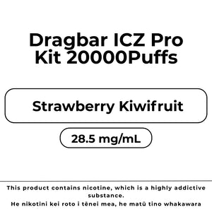Dragbar ICZ Pro Kit Strawberry Kiwifruit