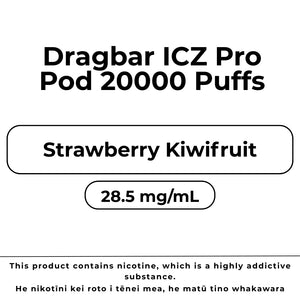 Dragbar ICZ Pro Pod Strawberry Kiwifruit