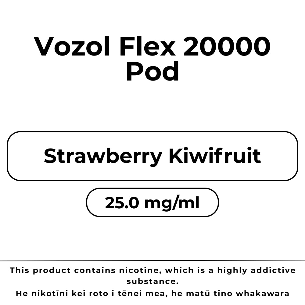 Vozol Flex 20000 Pod Strawberry Kiwifruit