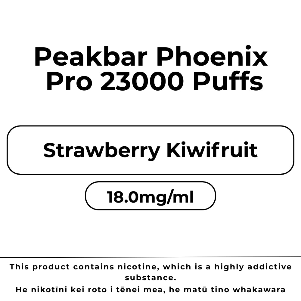 Peakbar Phoenix Pro Strawberry Kiwifruit