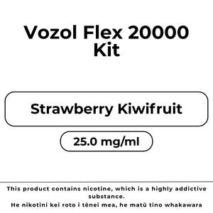 Vozol Flex 20000 Kit Strawberry Kiwifruit