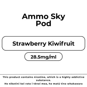 Ammo Sky Pod 28.5mg/ml Strawberry Kiwifruit