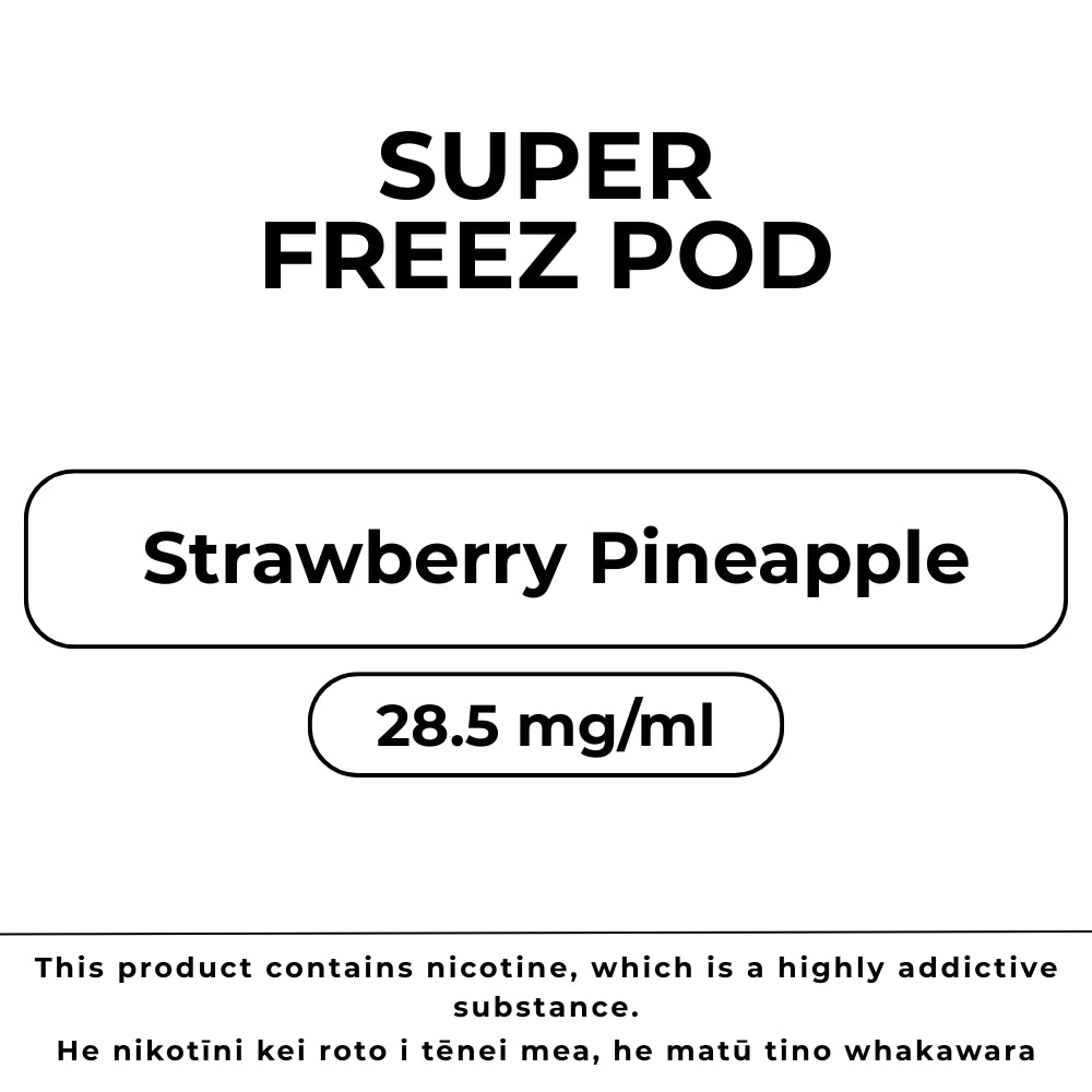 Super Freez Pod Strawberry Pineapple