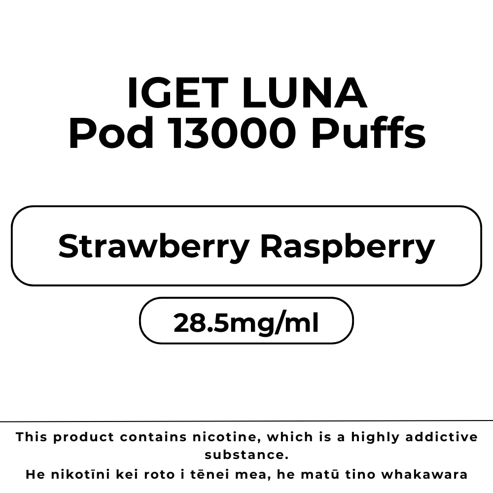 IGET Luna Pod Strawberry Raspberry