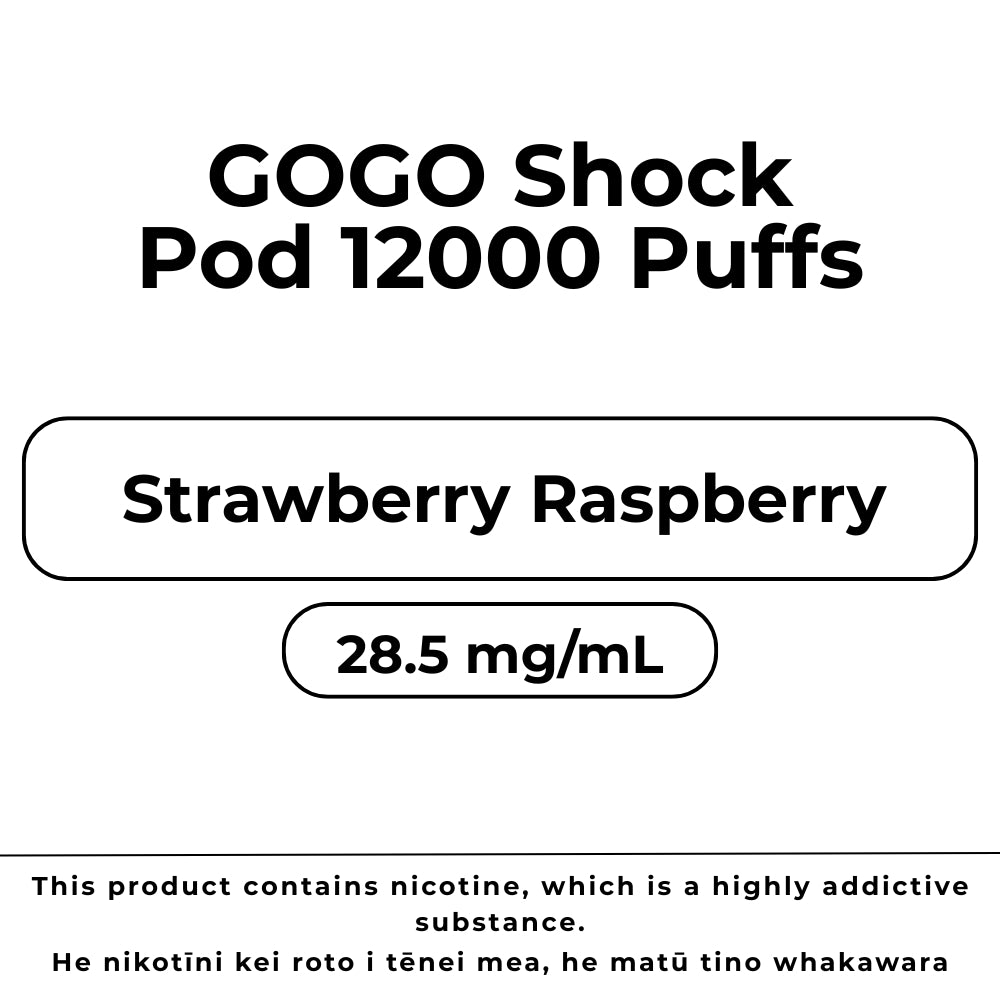 GoGo Shock Pod Strawberry Raspberry