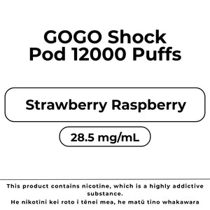 GoGo Shock Pod Strawberry Raspberry