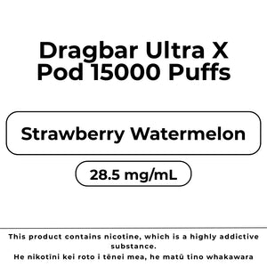 Dragbar Ultra X Pod Strawberry Watermelon