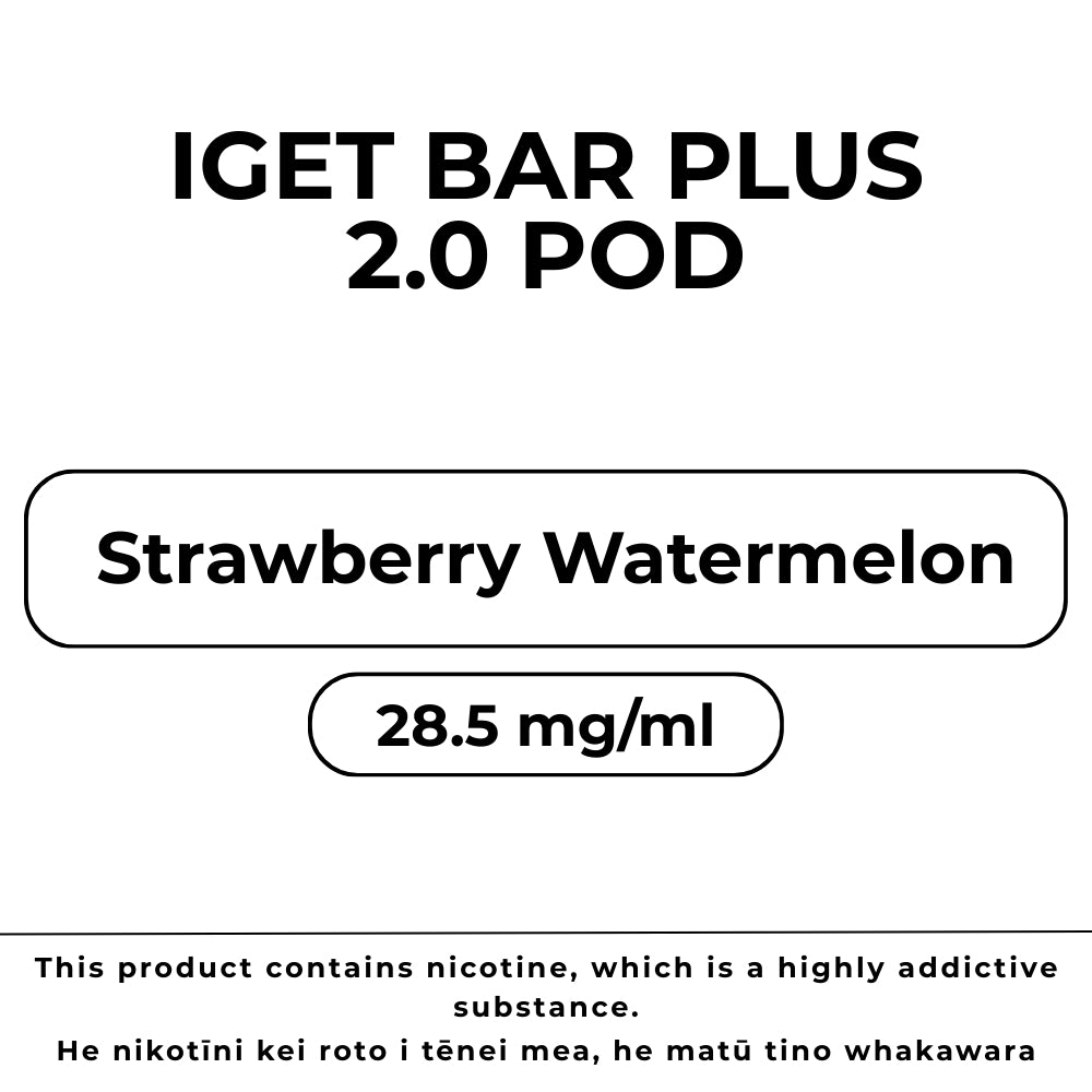 IGET Bar Plus 6k Pod Strawberry Watermelon