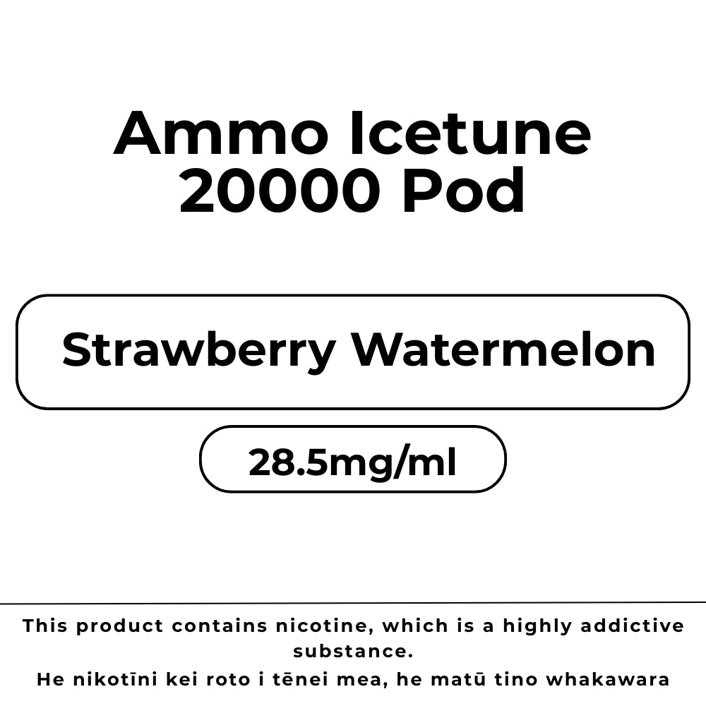 Ammo ICETUNE Pod Strawberry Watermelon
