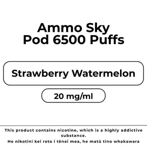 Ammo Sky Pod 20mg/ml Strawberry Watermelon