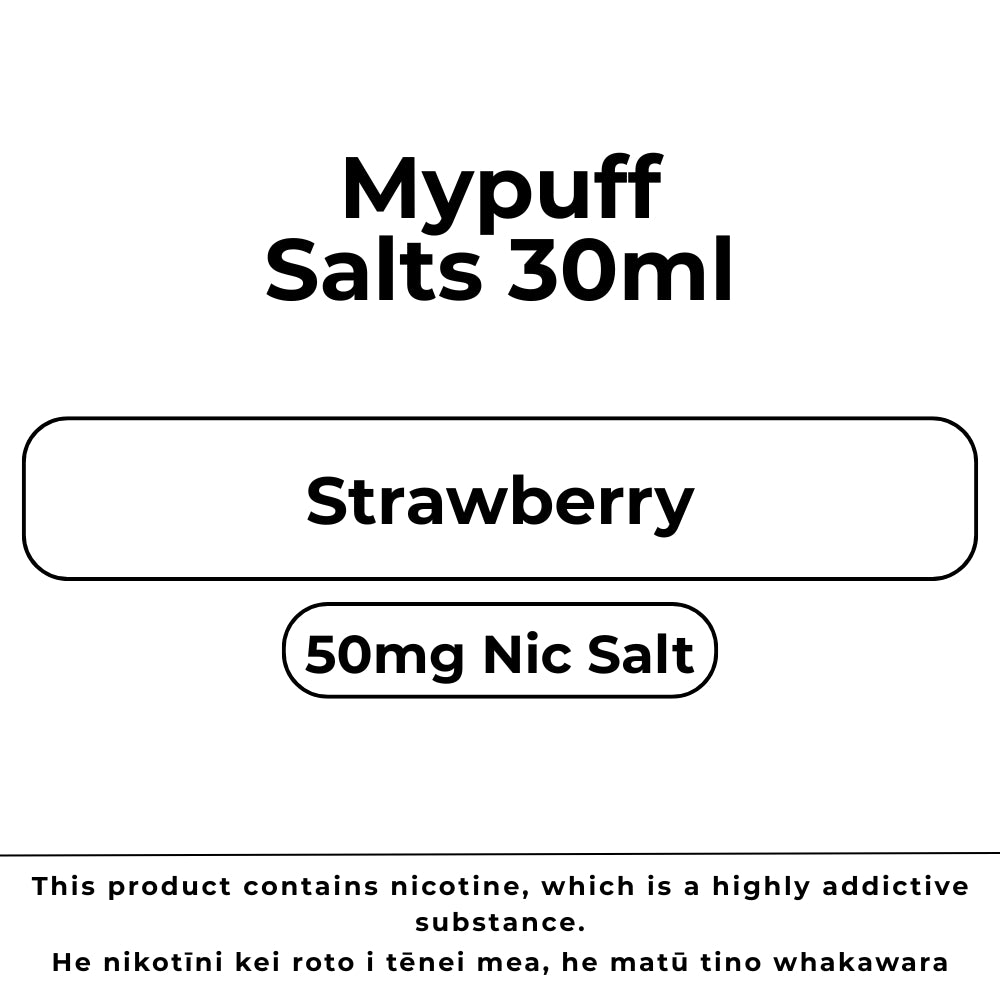 Mypuff 28.5mg/ml Strawberry