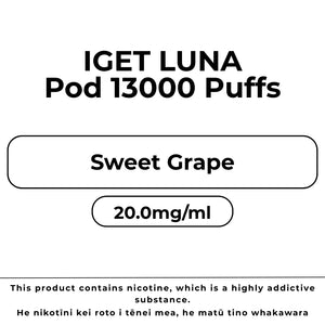 IGET Luna Pod Sweet Grape
