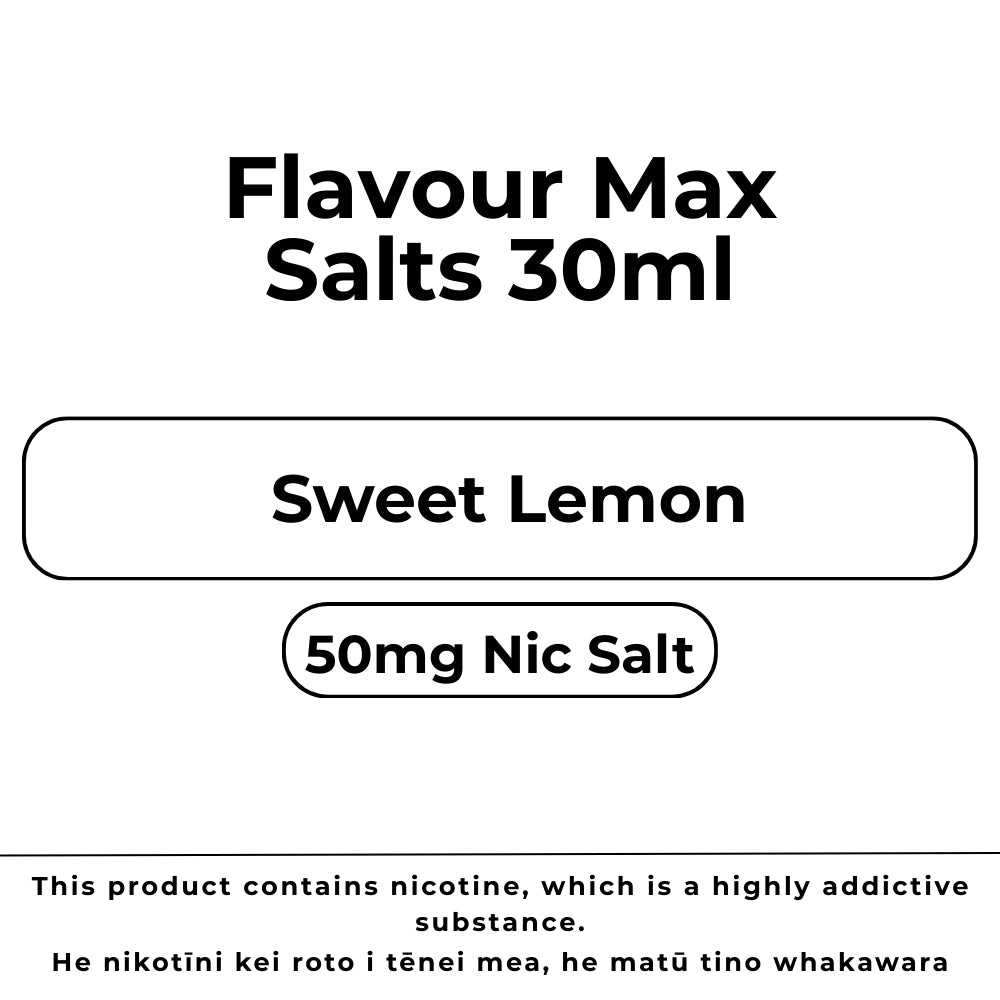 Flavour Max Salts 50mg Sweet Lemon