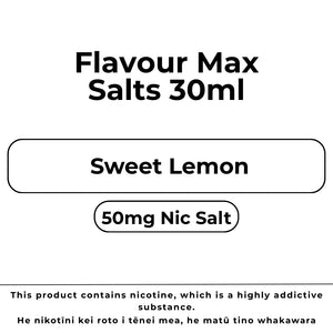 Flavour Max Salts 50mg Sweet Lemon