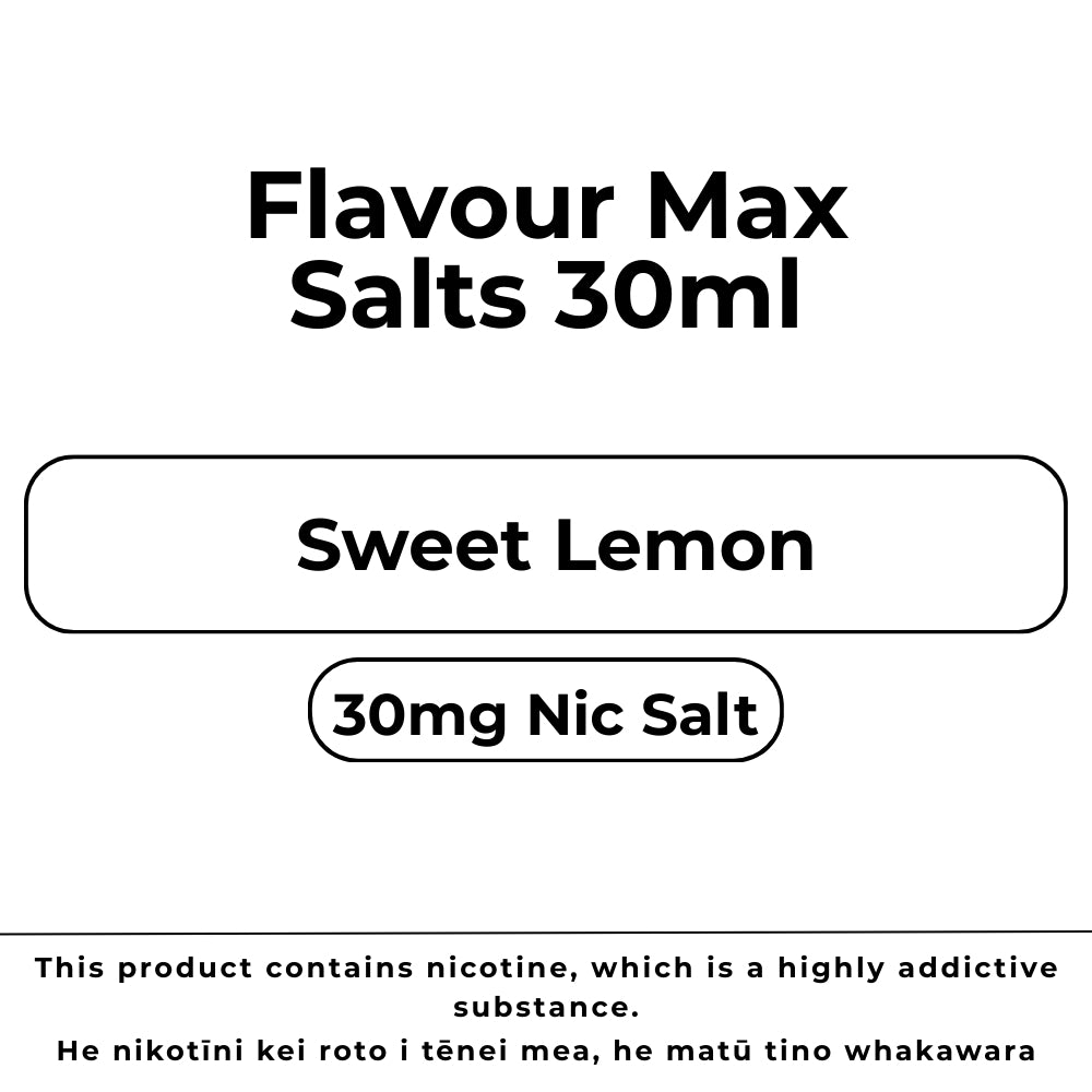 Flavour Max Salts 30mg Sweet Lemon