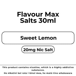 Flavour Max Salts 20mg Sweet Lemon