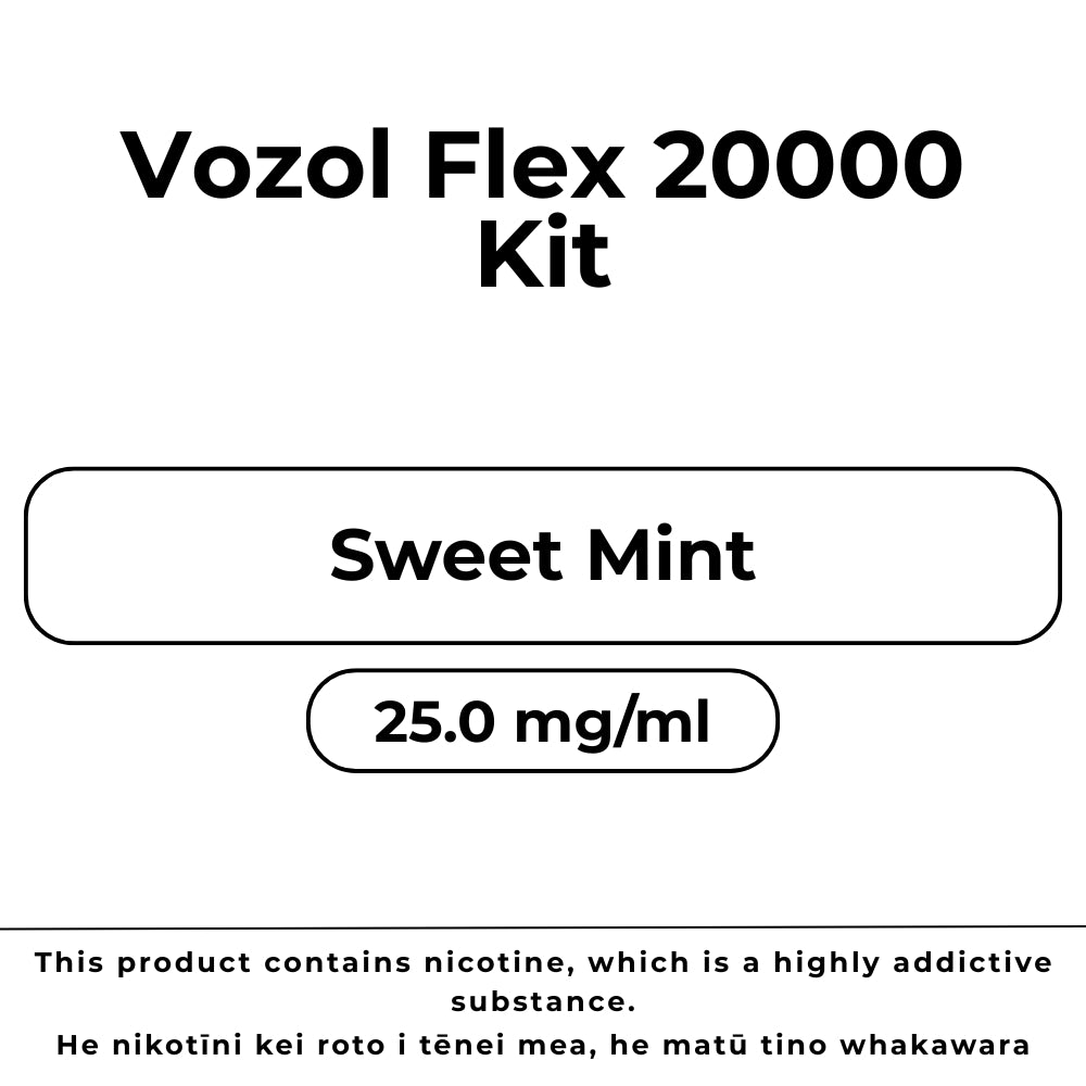 Vozol Flex 20000 Kit Sweet Mint