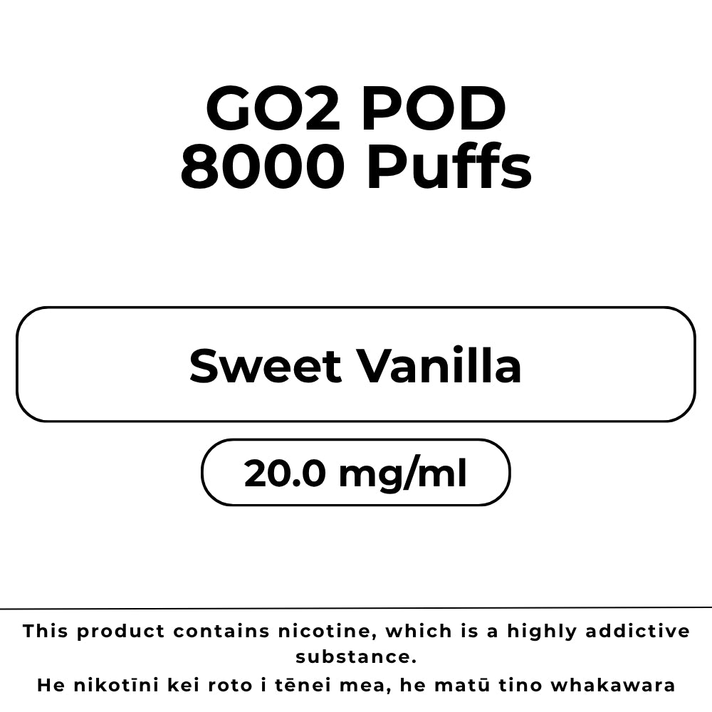 Go2 Pod Sweet Vanilla