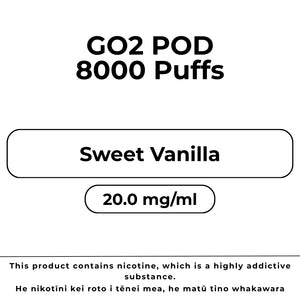 Go2 Pod Sweet Vanilla