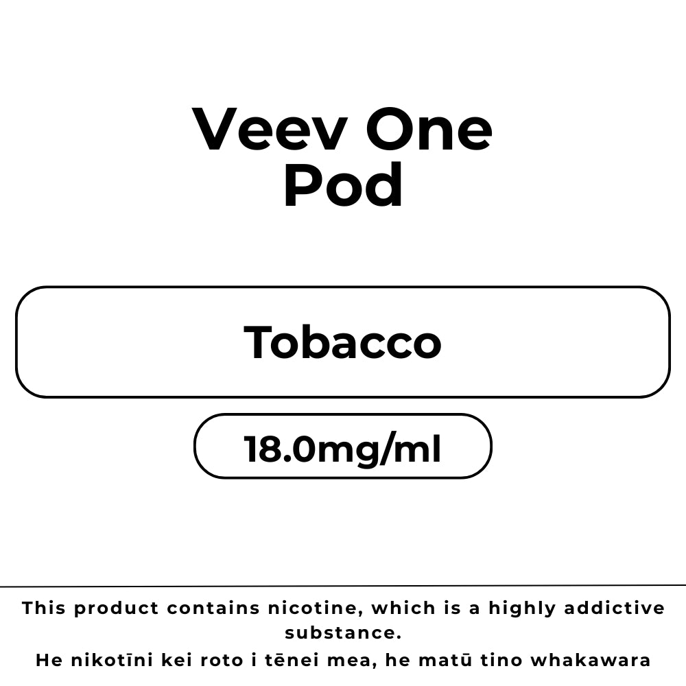Veev One Pods Tobacco