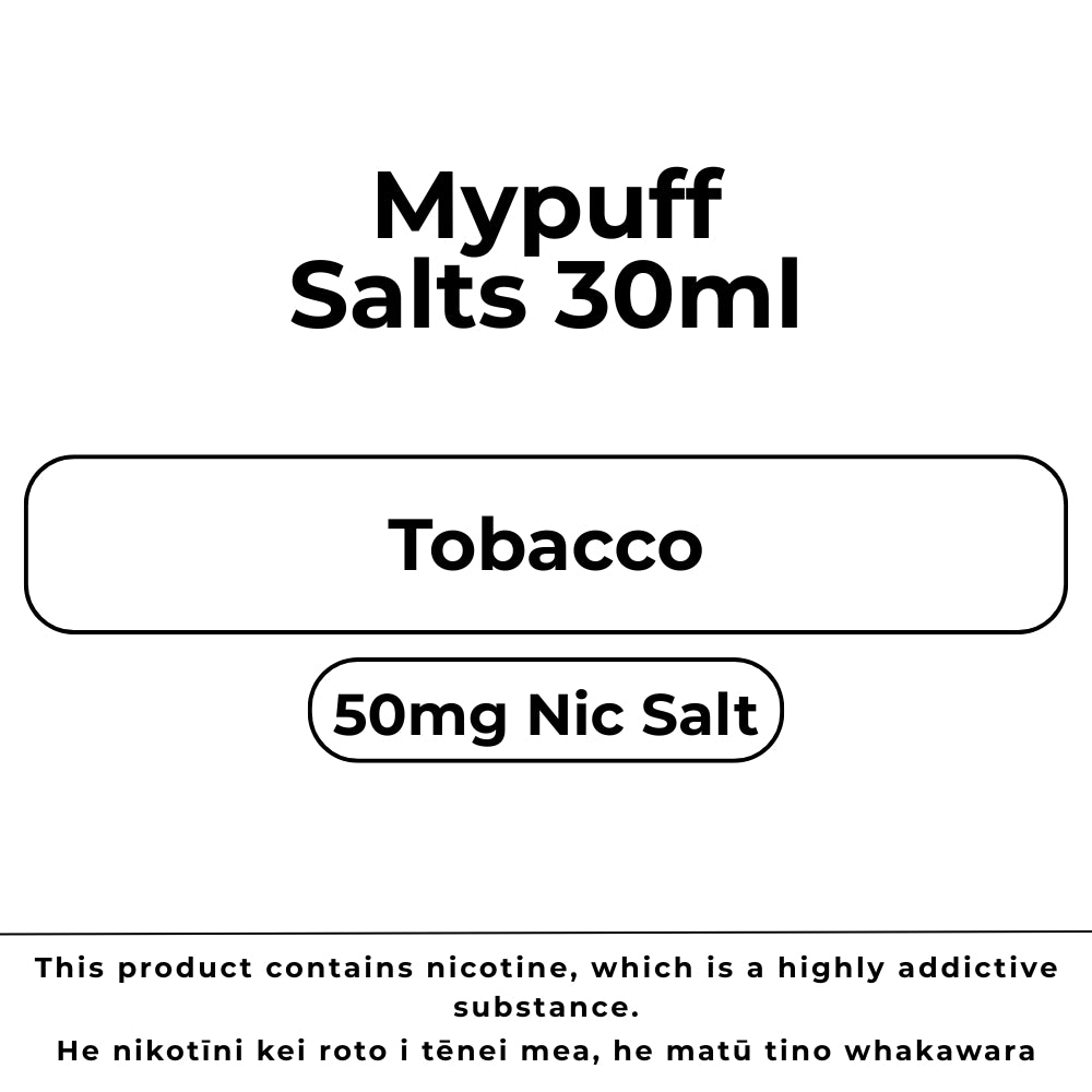 Mypuff 28.5mg/ml Tobacco