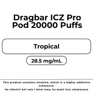 Dragbar ICZ Pro Pod Tropical