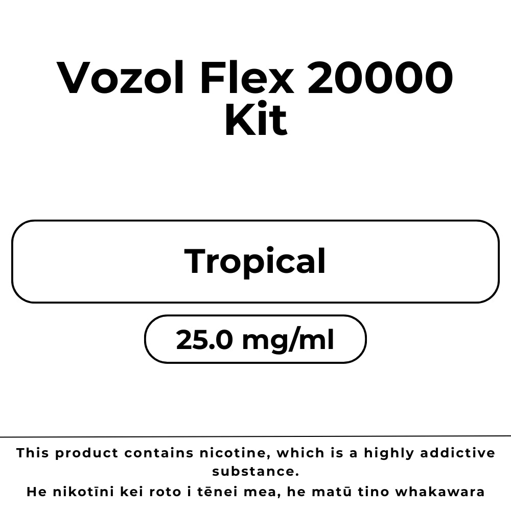 Vozol Flex 20000 Kit Tropical
