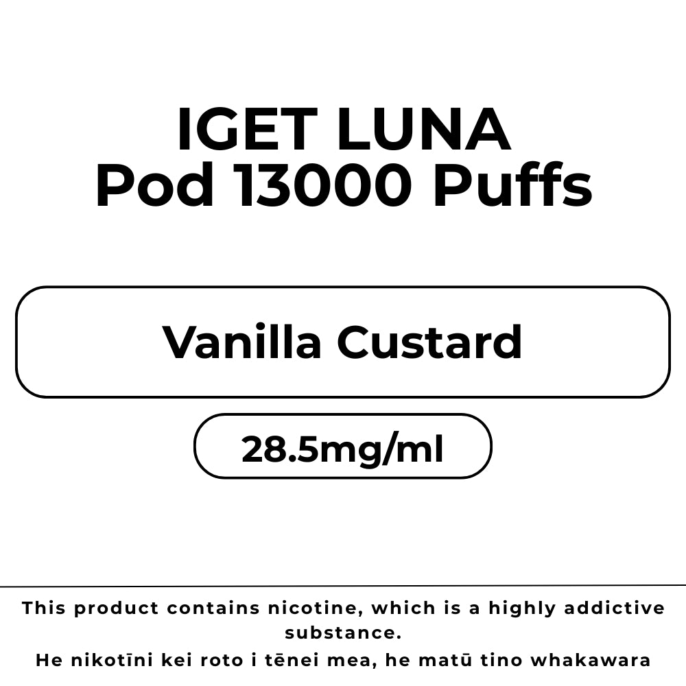IGET Luna Pod Vanilla Custard