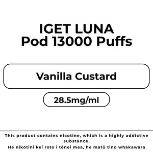 IGET Luna Pod Vanilla Custard
